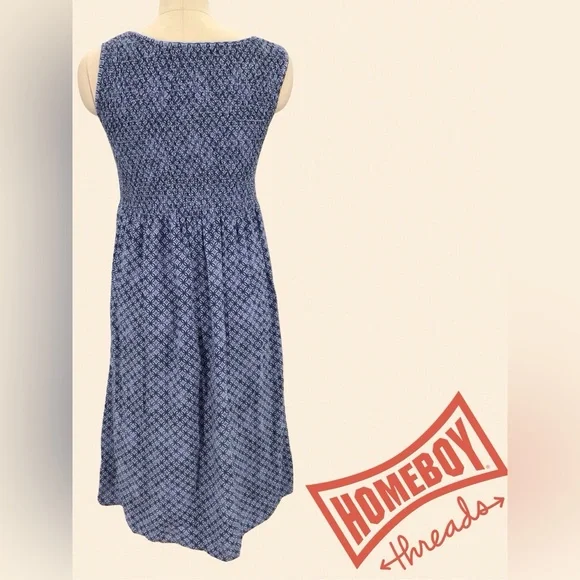 Croft And Barrow Blue Dress Size M. - Picture 3 of 5